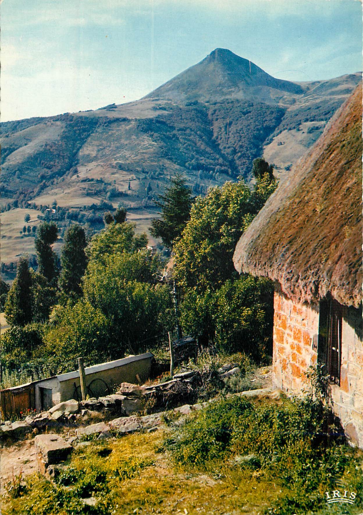 CPA Auvergne Pittoresque les Monts du Cantal Le Puy Griou 