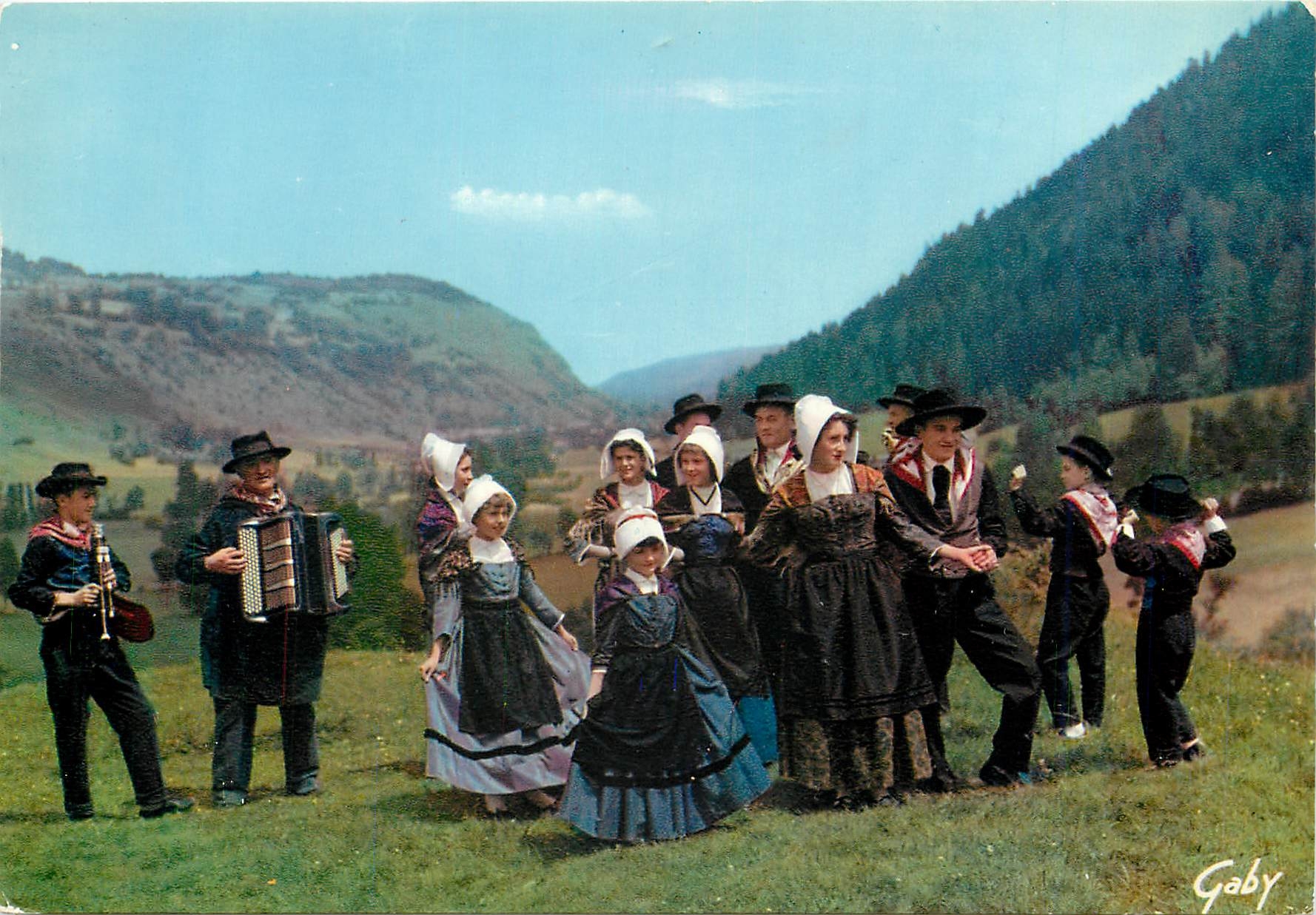 Groupe folklorique de Murat — Haute-Auvergne — Éditions Gaby