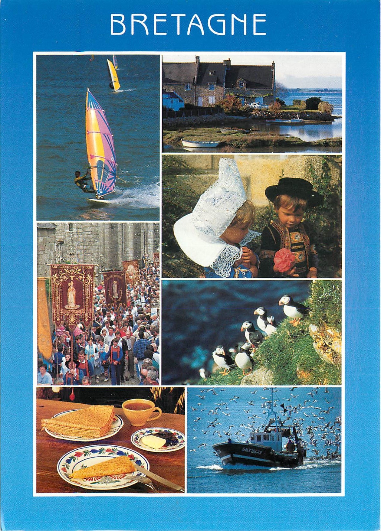 CPA Couleurs de Bretagne Traditions et patrimonie 