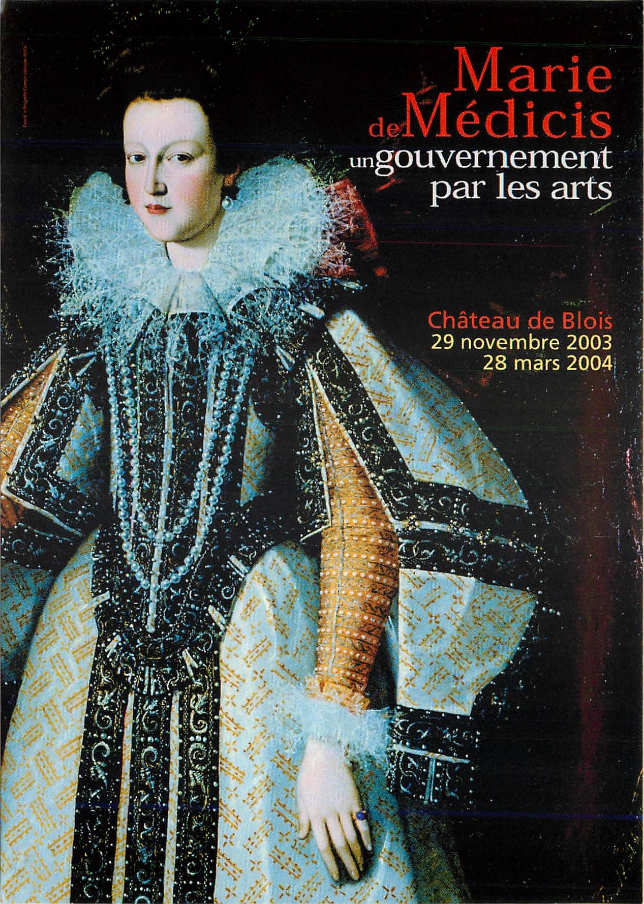 CPA Marie de Medicis en gouvernement par les arts Chateau de Blois 
