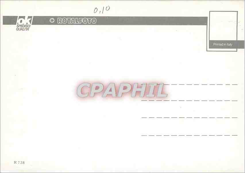 CPM Coucher de soleil — Verso