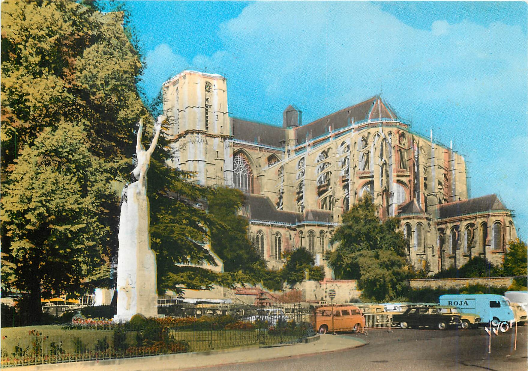 CPM Le Mans Sarthe L'Abside de la Cathedrale 