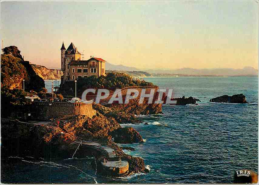 CPM Biarritz Pyrenees Atlantiques Villa Belza 