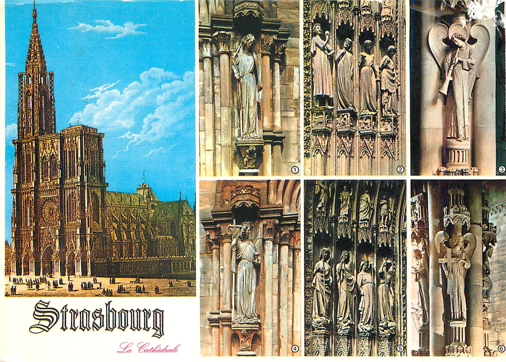 CPM Cathedrale de Strasbourg La Synagogue Vierges folles et le Seducteur 