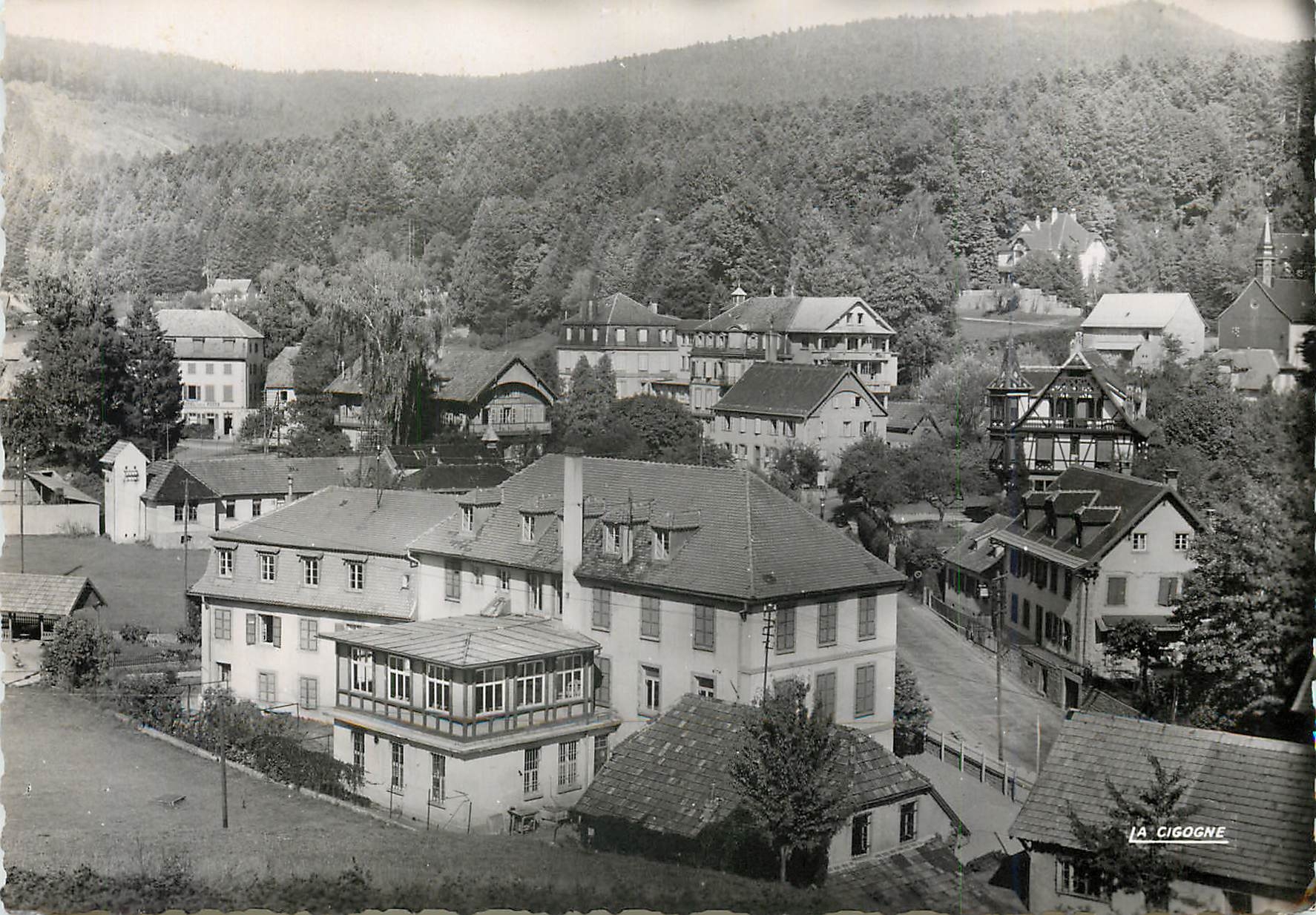 Le Houwald — vue panoramique — Éditions La Cigogne, Strasbourg