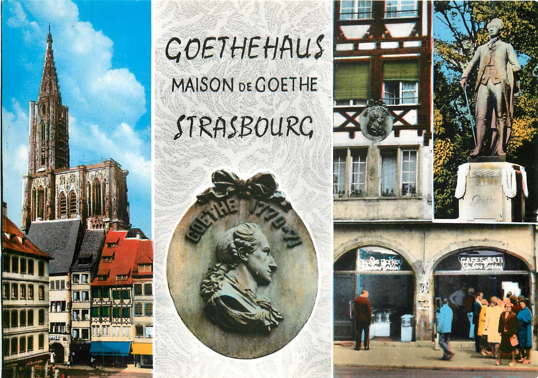 CPM Strasbourg Bas Rhin Maison de Goethe 