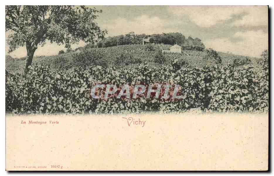 Vichy-La Montagne Vert-CPA