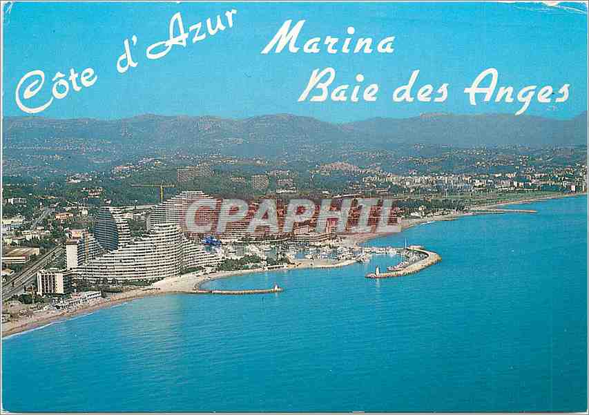 CPM Cote d'Azur Marina Baie des Anges 