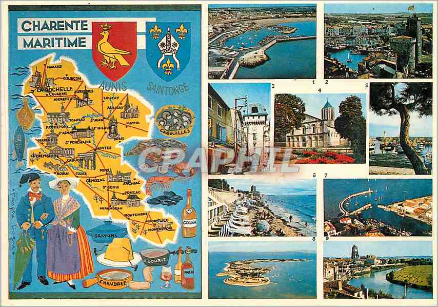 CPM Charente Maritime Royan La Rochelle St Jean d'Angely Surgeres Ile d'Oleron Fouras Ile de Re 