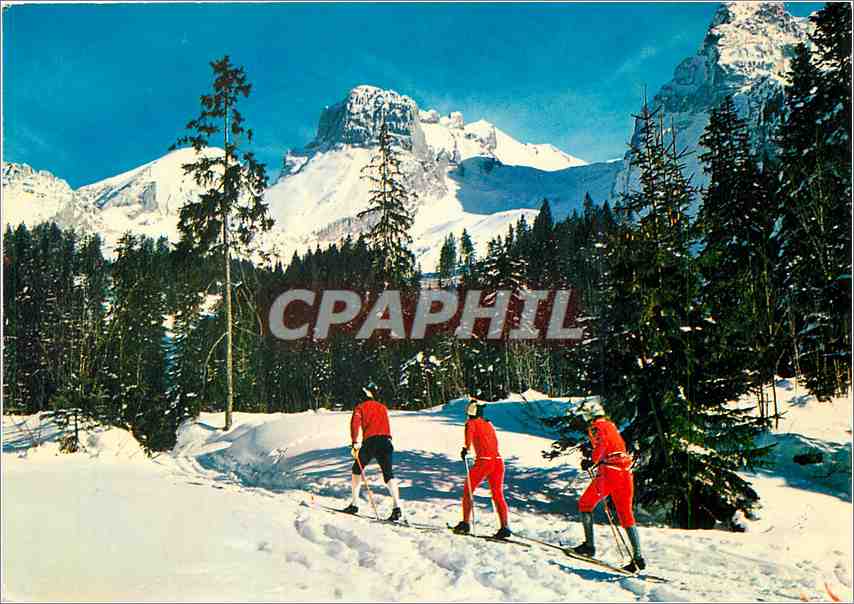 CPM Les Plaisirs de la neige a la decouverte en ski de fond 