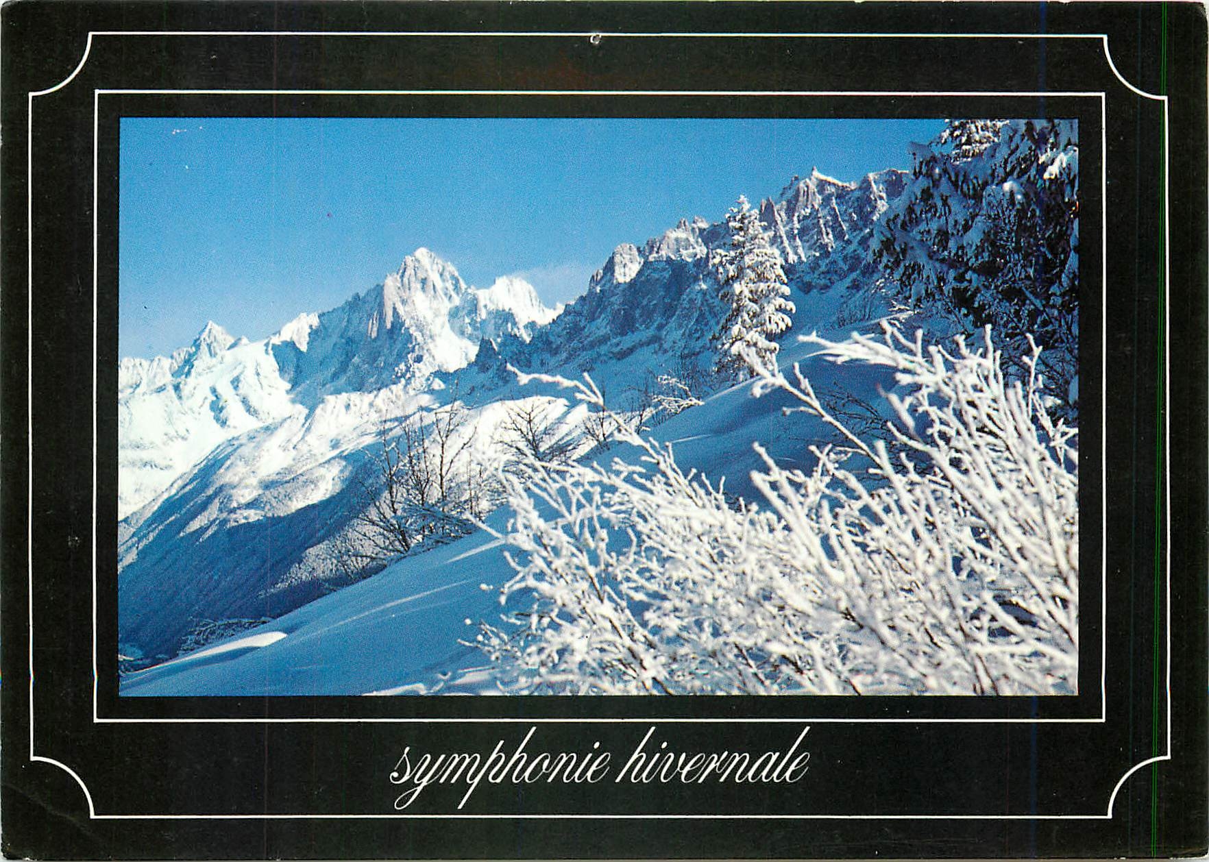 CPM Symphonic Hivernale neige et soleil 