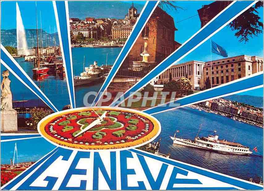 CPM Souvenir de Geneve 