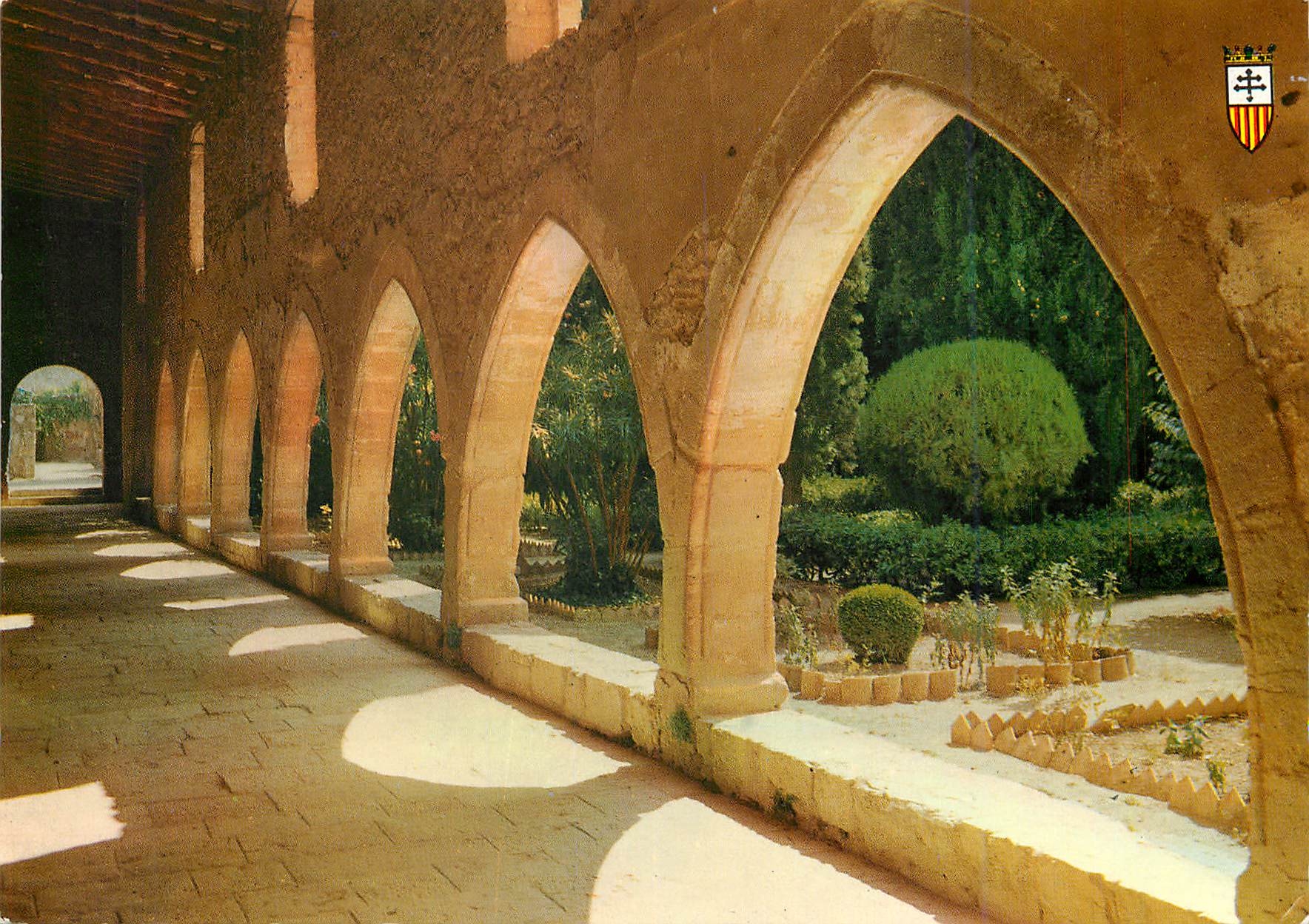 CPM Costa Dorada Tarragona Monasterio de Santes Creus Aile de la Cloitre posterieur 