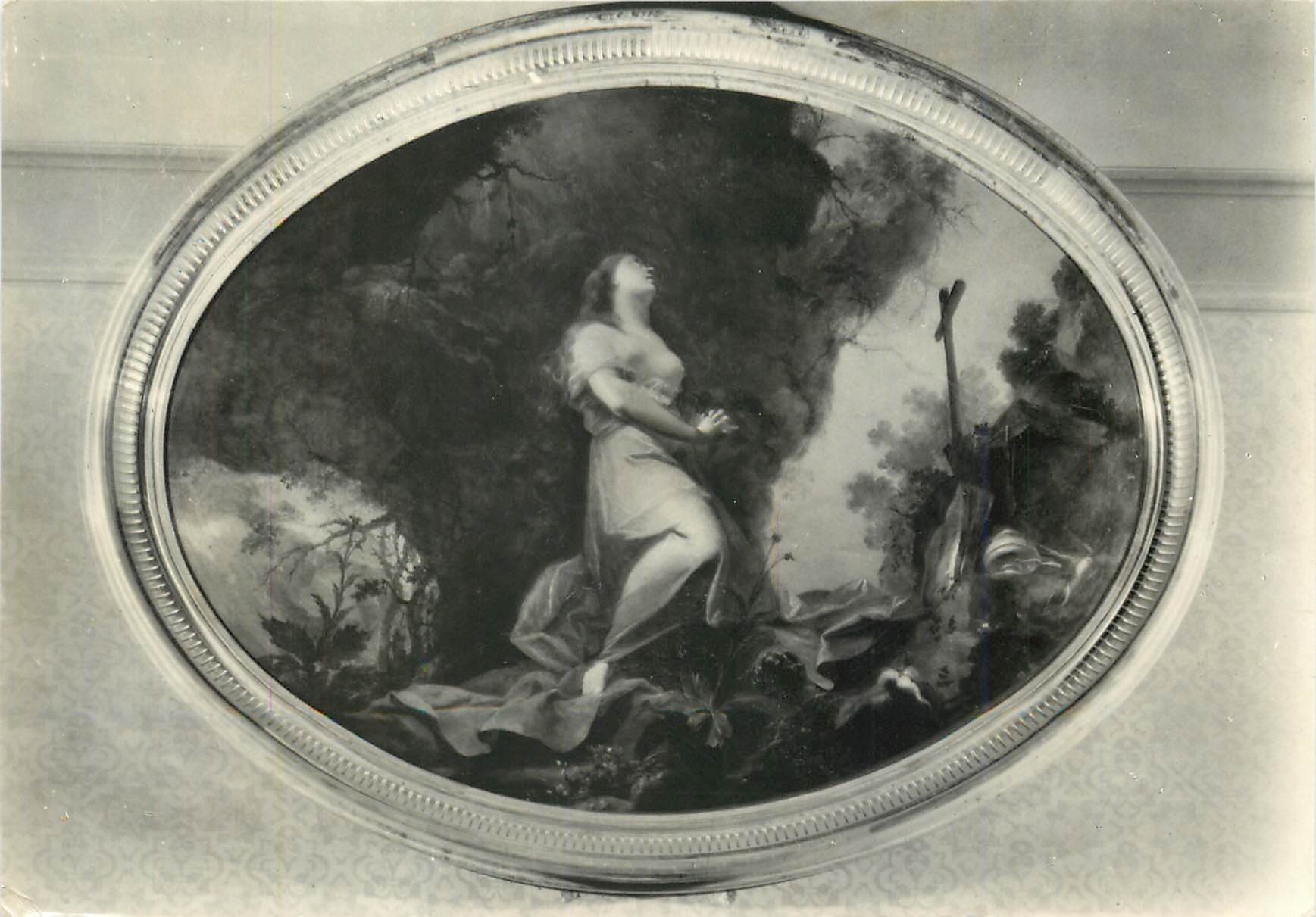 Sainte Marie Madeleine — Významný český barokní malíř — Brandl Petr Jan (*1668–†1739) — olje na štukovém podkladě (1693–1694)