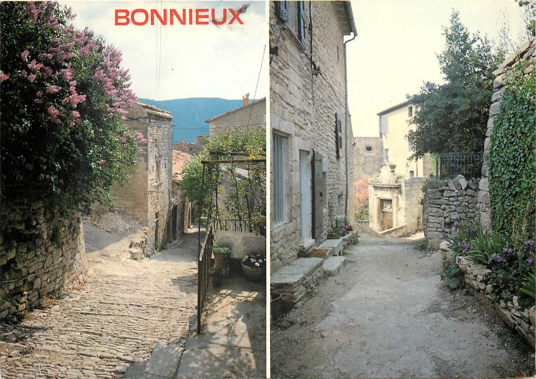 BONNIEUX — Village du Lubéron — Photo Marc GUITTENY - LA BERNERIE
