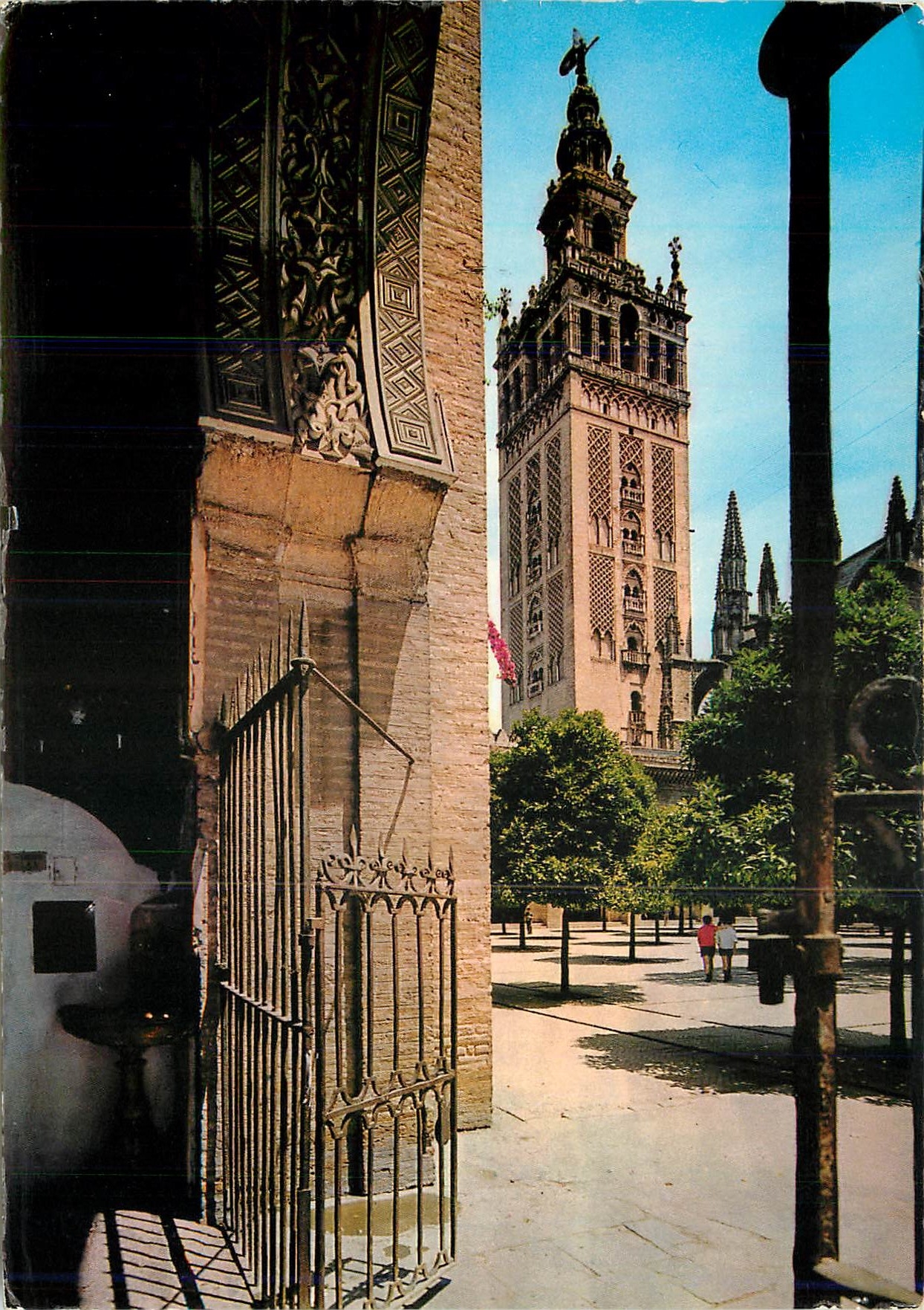 CPM Sevilla Porte du Perdon et Giralda 