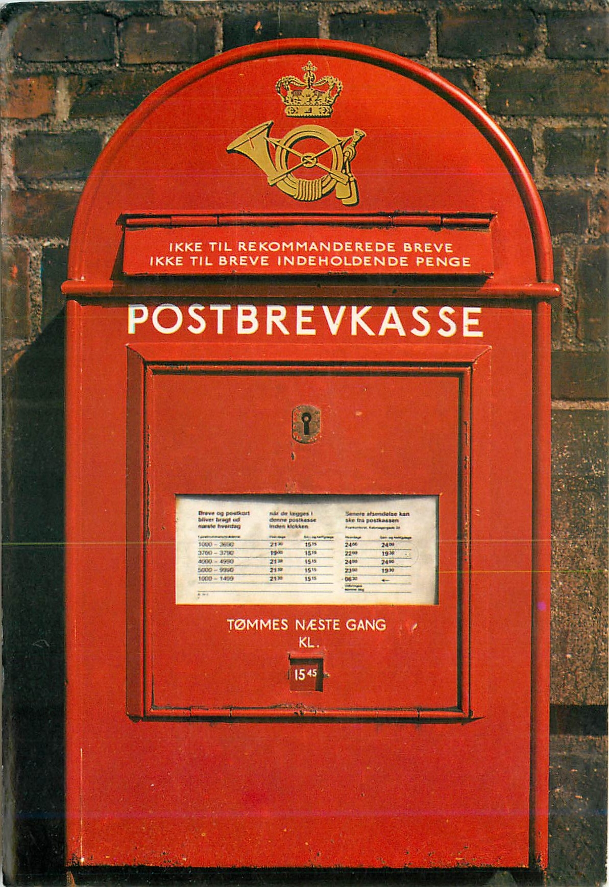 CPM Letter Box Denmark 