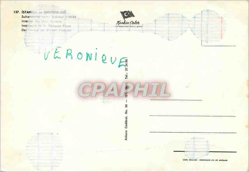 CPM Istanbul  — Verso