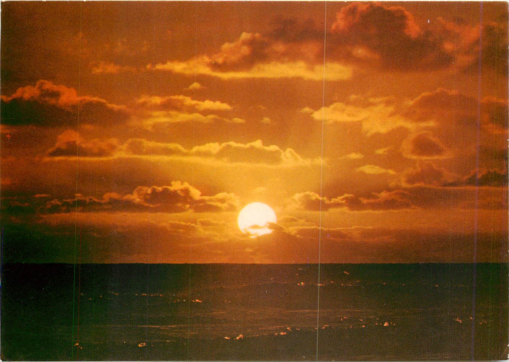 CPM Coucher de soleil