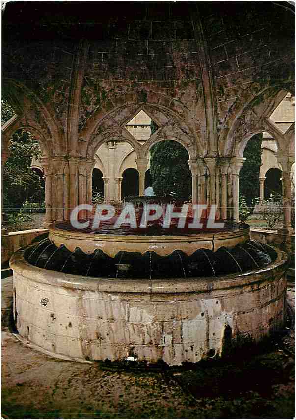 CPM Costa Dorada Tarragona Real Monasterio de Poblet La Fontaine du Cloitre 