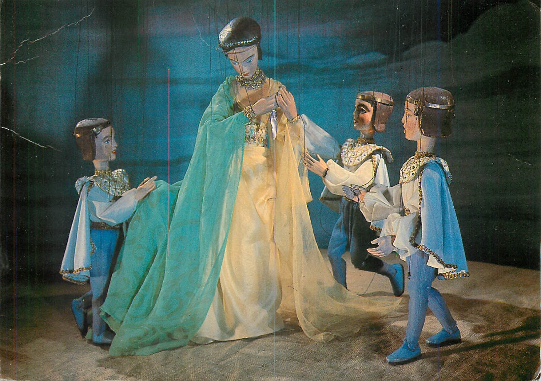 CPM Salzburger Marionettentheater La Flute enchantee 