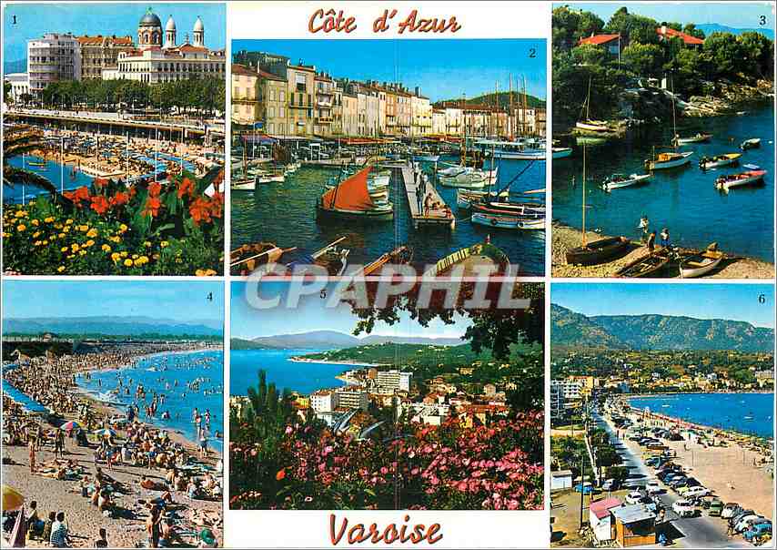 CPM La Cote d'Azur Varoise St Raphael St Tropez Les Issambres 