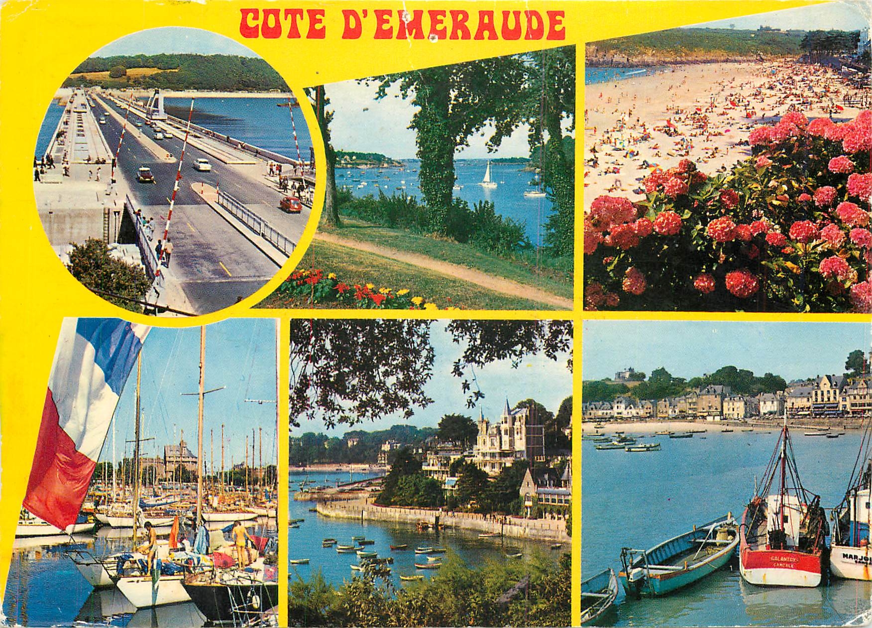 Côte d'Émeraude — vue panoramique — Éditions d'Art Louannecc