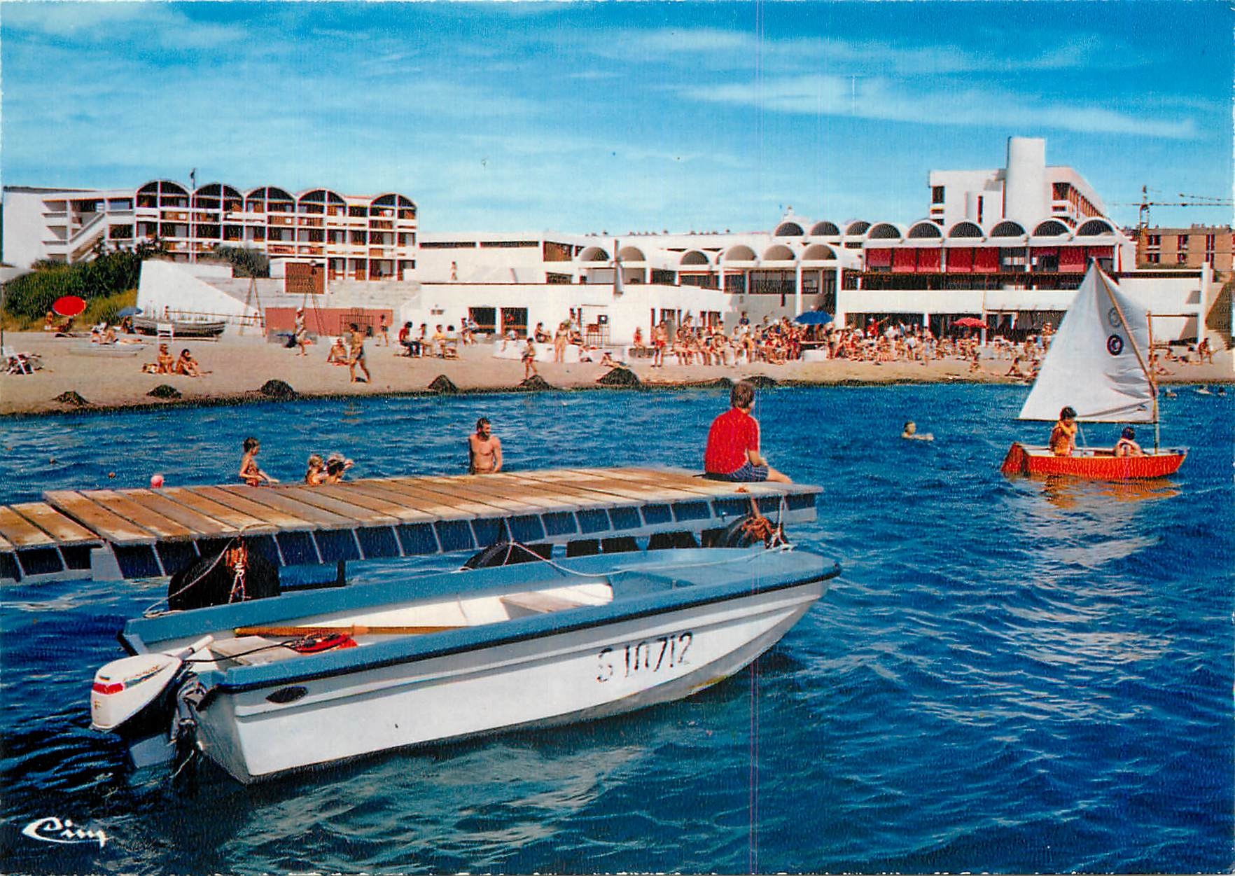 CPM Balaruc les Bains Herault Le Village Vacances Families  VVF