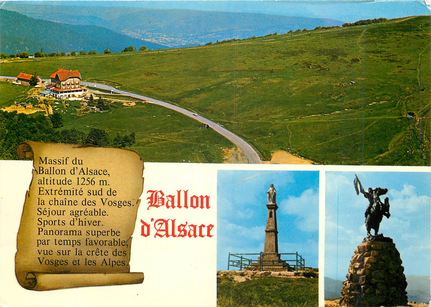 CPM Ballon d'Alsace Sejour agreable et sports d'hiver 