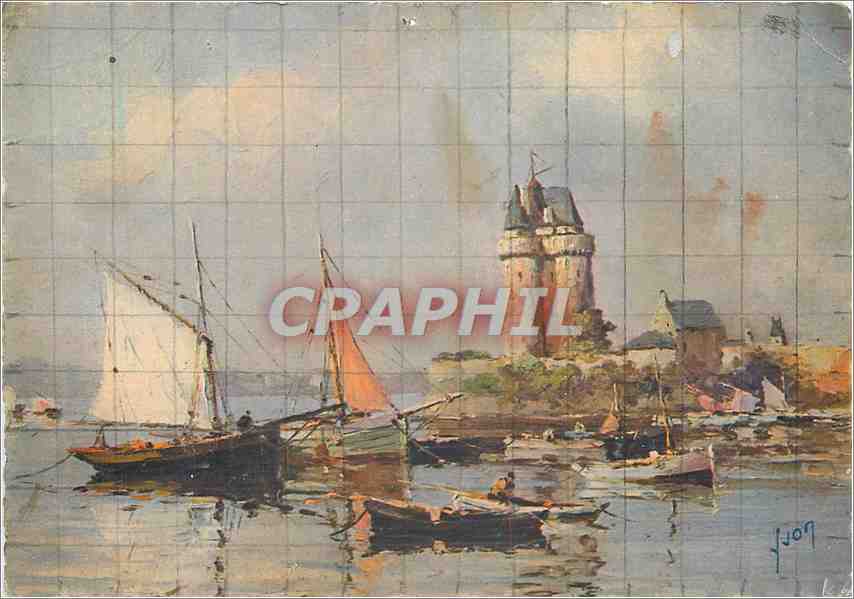 Saint-Servan (Ille-et-Vilaine) — Le port et la tour Solidor — Les Éditions d'Art YVON