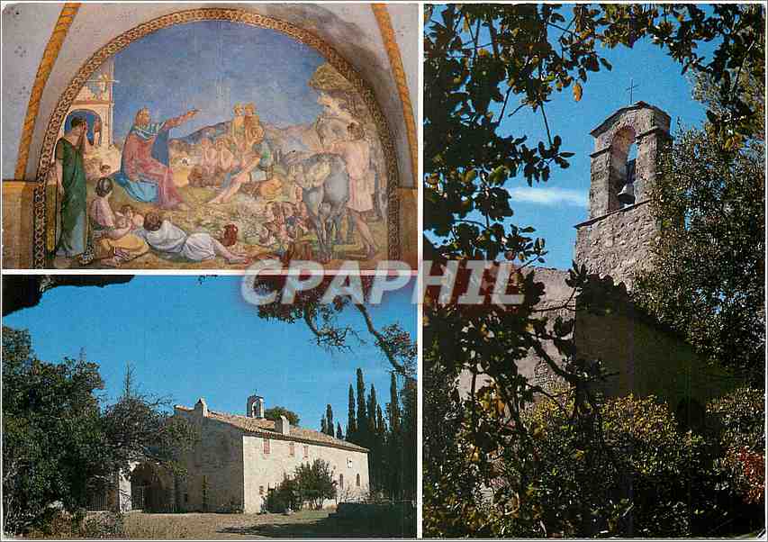 CPM Grambois Vaucluse Chapelle Saint Pancrace 