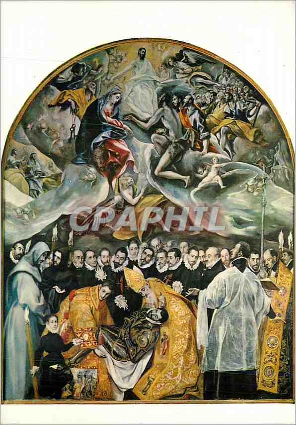 CPM Toledo Saint Tome L'Enterrement du Compte d'Orguz Greco 