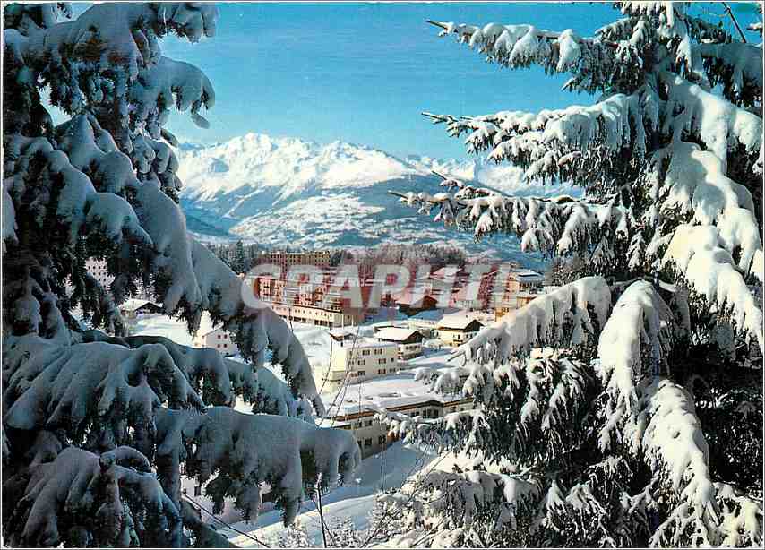 CPM Switzerland Paysage d'hiver a Crans sur Sierre 