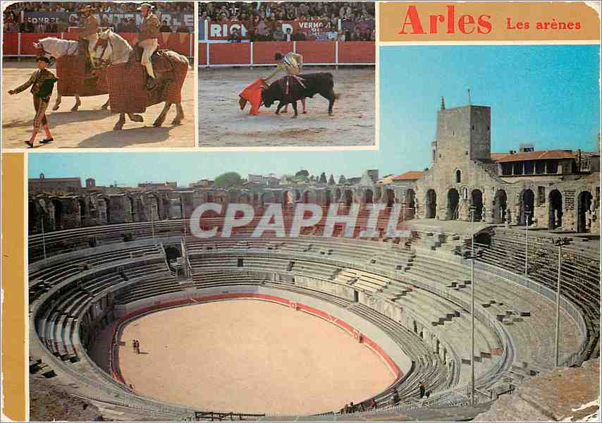 Arles - The Roman Arenas Which Today Serve as a Setting for « Corridas » - Oiselet & Cie, no. 2116