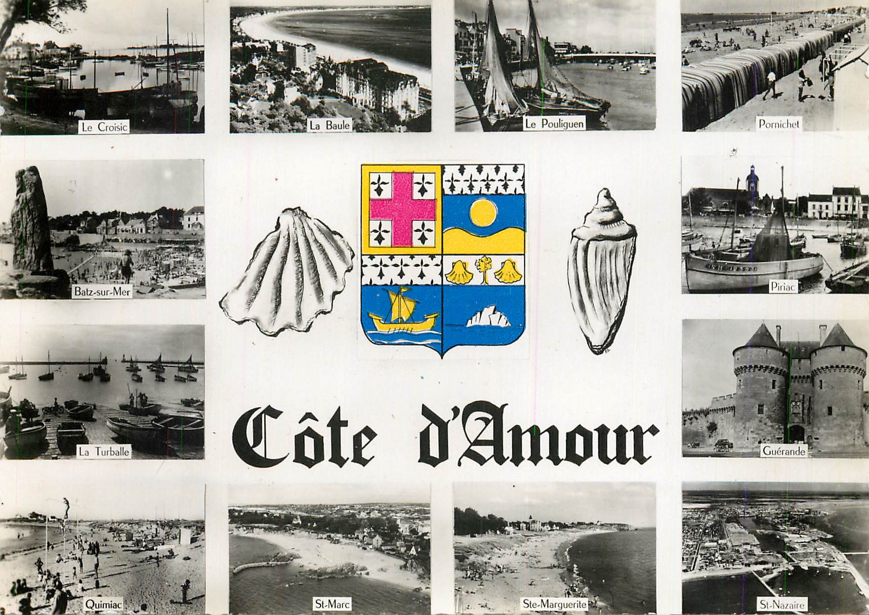 CPM Cote d'Amour Le Croisic La Baule Pornichet 