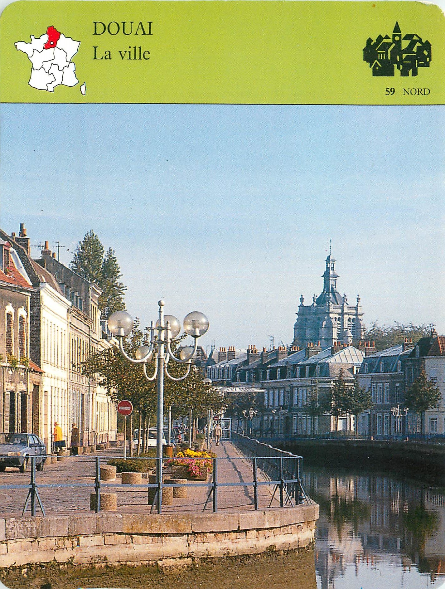 Fiche illustree Douai La ville 