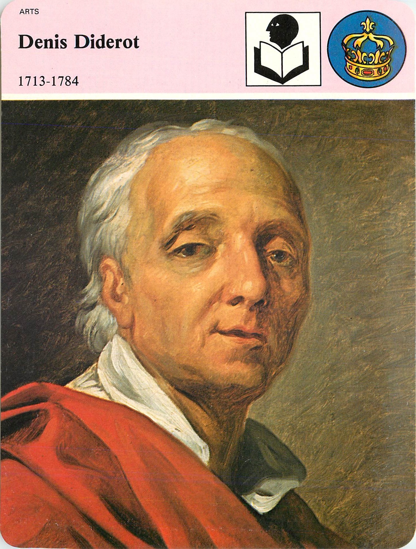 Fiche illustree Denis Diderot L'homme a tout faire 