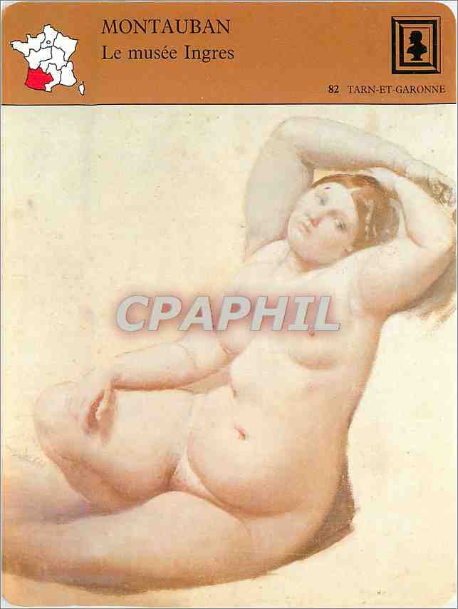Fiche illustree Montauban Le musee Ingres 