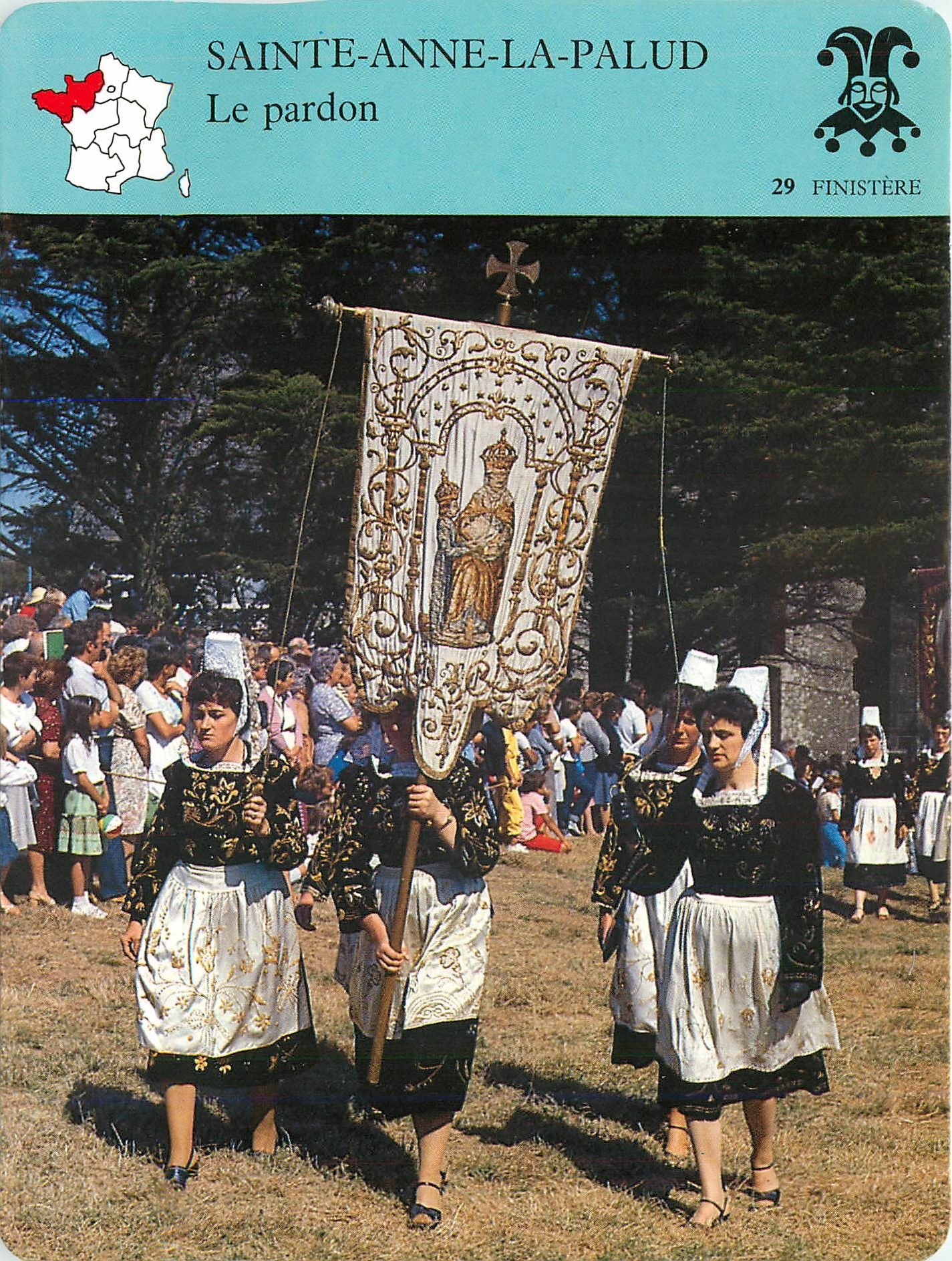 Fiche illustree Sainte Anne La Palud Le Pardon 