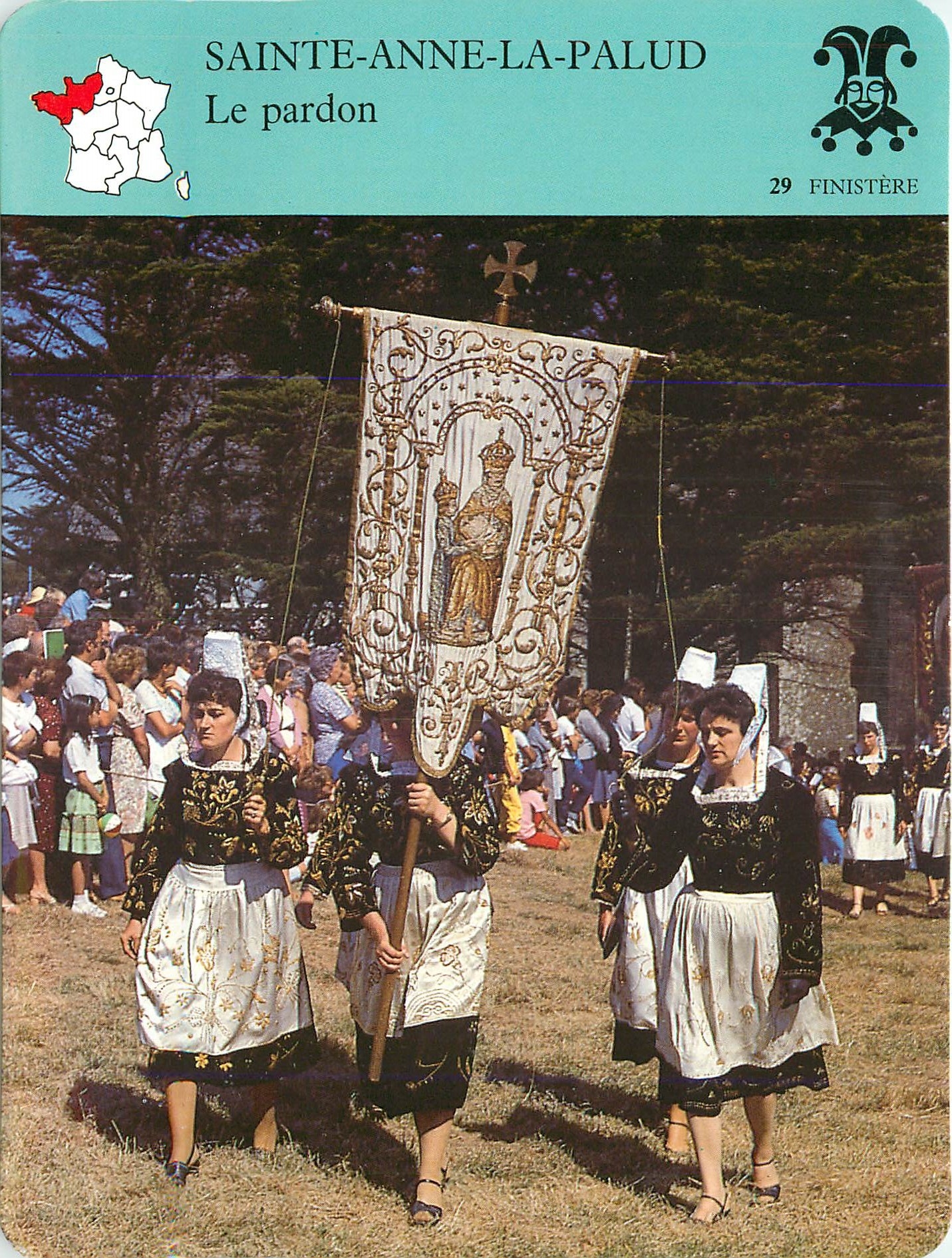 Fiche illustree Sainte Anne La Palud Le Pardon 