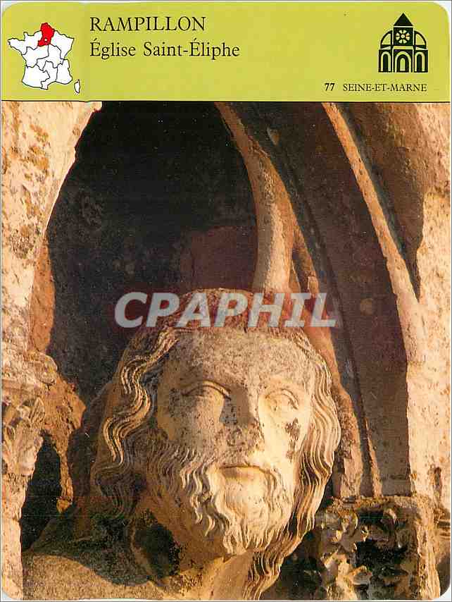 Fiche illustree Rampillon Eglise Saint Eliphe 
