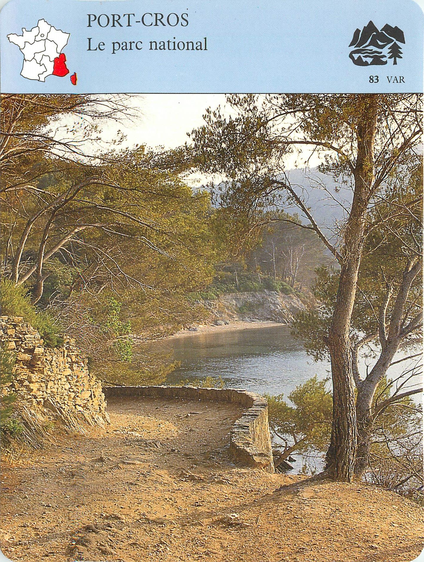 Fiche illustree Port Cros Le parc national 