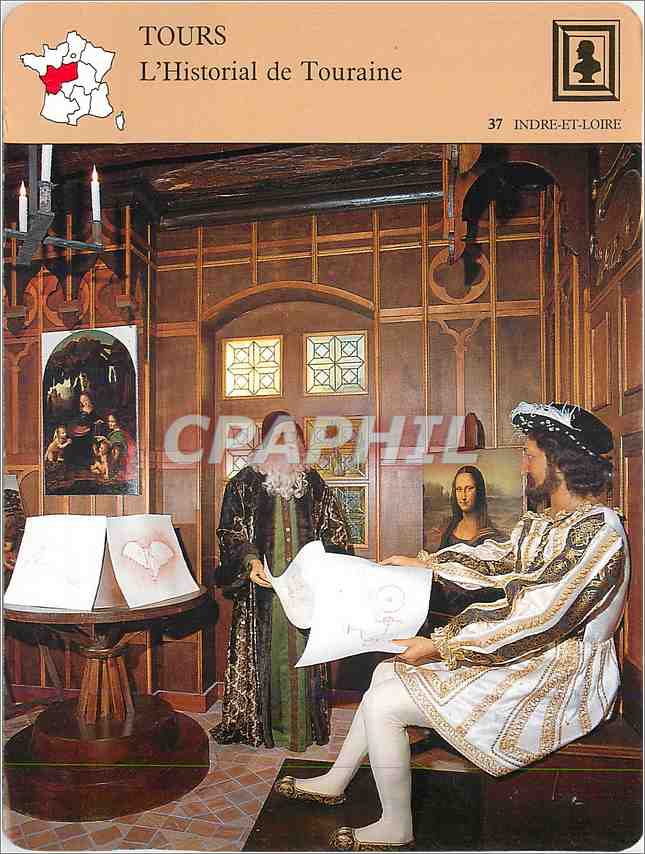 Fiche illustree Tours L'Historial de Touraine 