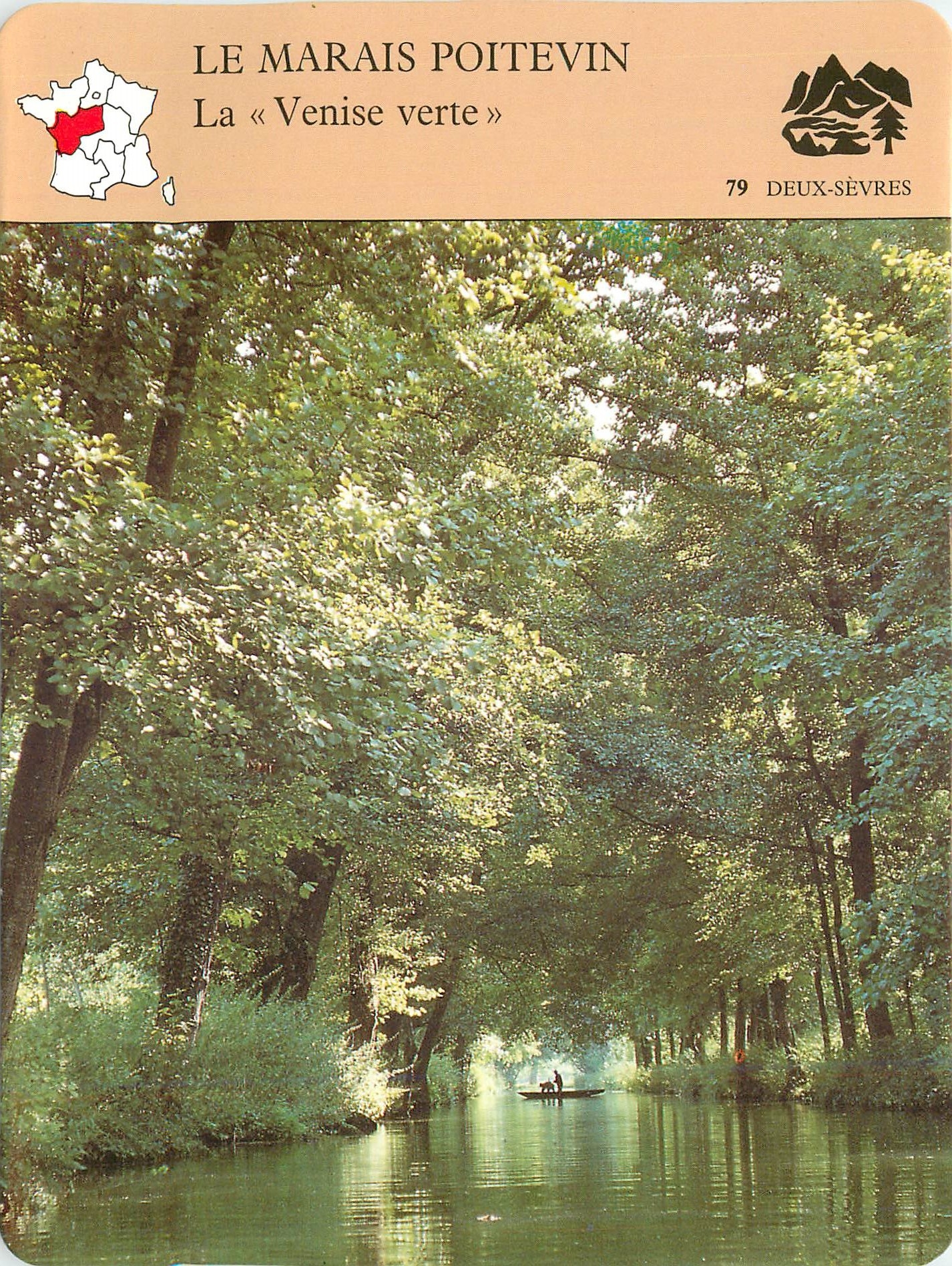 Fiche illustree Le Marais Poitevin La Venise verte 