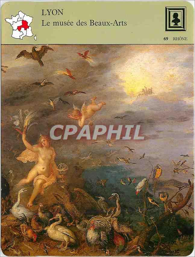 Fiche illustree Lyon Le musee des Beaux Arts 