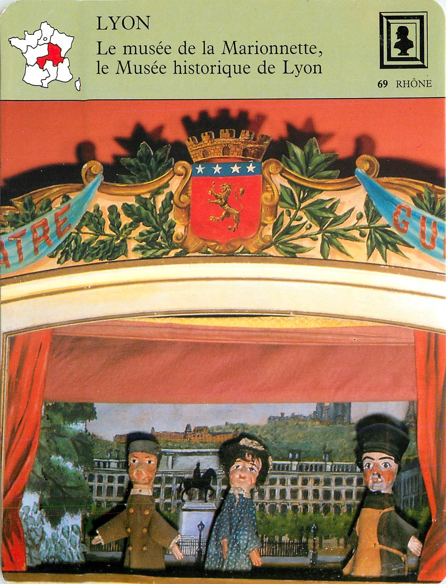 Fiche illustree Lyon Le musee de la Marionnette le Musee historique de Lyon 