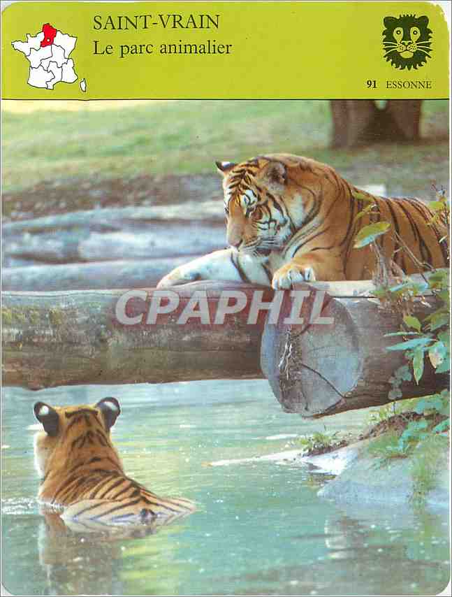 Fiche illustree Saint Vrain Le parc animalier 