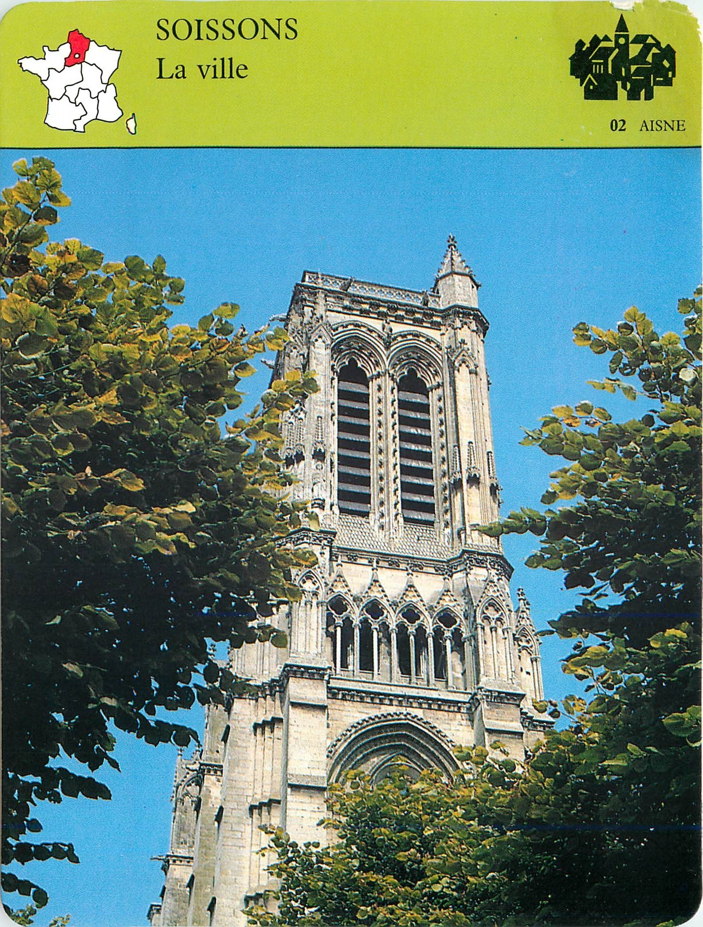 Fiche illustree Soissons La ville 