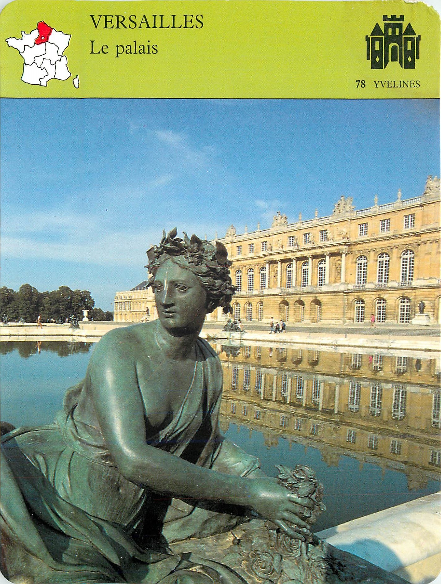 Fiche illustree Versailles Le palais 