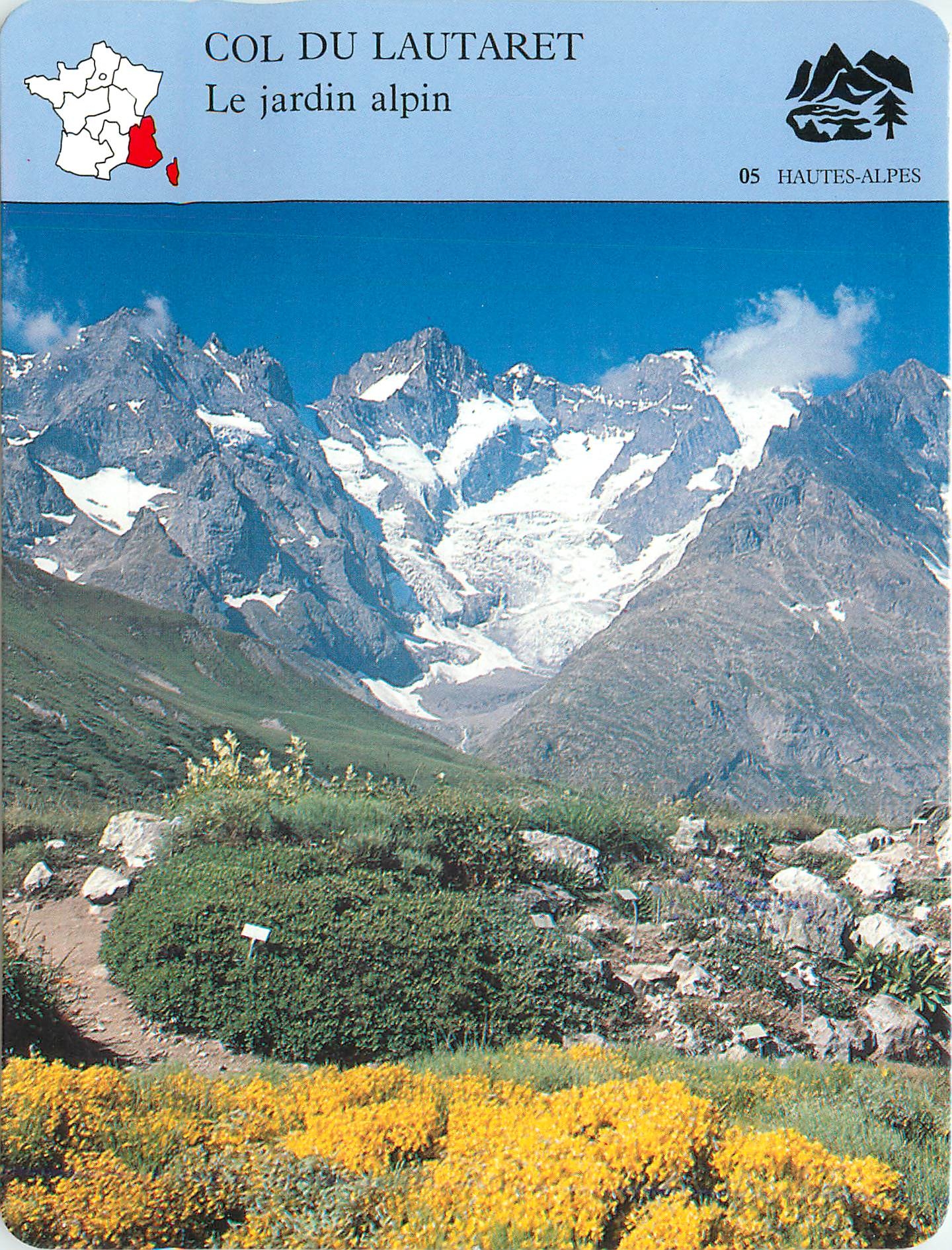 Fiche illustree Col du Lautaret Le jardin alpin 
